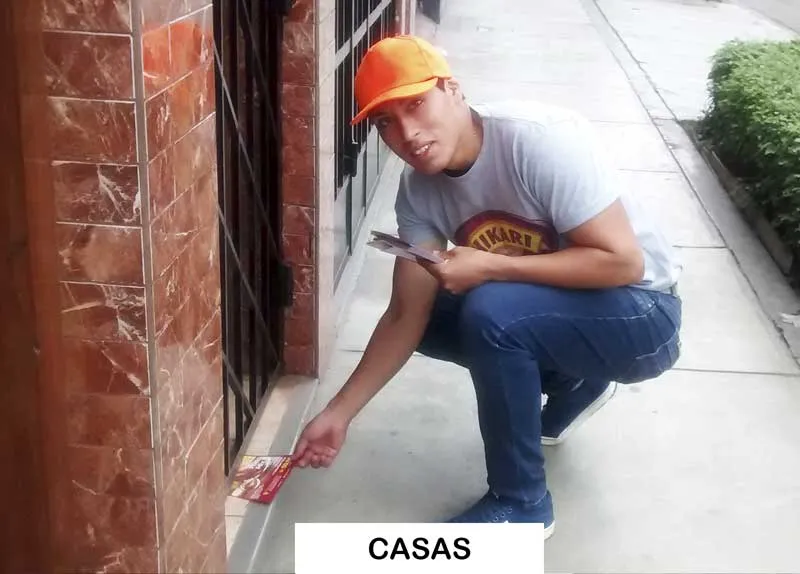 volanteo publicitario casa por casa